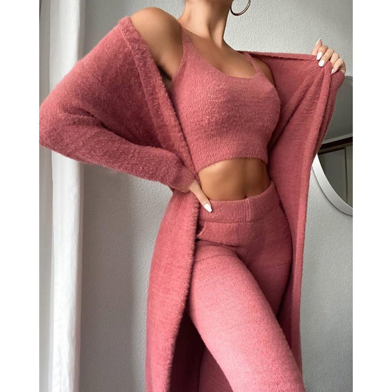 Zestaw Piżamowy Cozy, 3-częściowy Zestaw